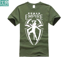 Load image into Gallery viewer, 2019 Summer cotton Short Sleeve T Shirt New Brand Men T-Shirt ROMAN REIGNS SHIRT