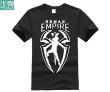 Load image into Gallery viewer, 2019 Summer cotton Short Sleeve T Shirt New Brand Men T-Shirt ROMAN REIGNS SHIRT