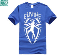 Load image into Gallery viewer, 2019 Summer cotton Short Sleeve T Shirt New Brand Men T-Shirt ROMAN REIGNS SHIRT