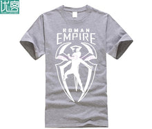 Load image into Gallery viewer, 2019 Summer cotton Short Sleeve T Shirt New Brand Men T-Shirt ROMAN REIGNS SHIRT