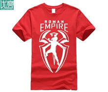 Load image into Gallery viewer, 2019 Summer cotton Short Sleeve T Shirt New Brand Men T-Shirt ROMAN REIGNS SHIRT