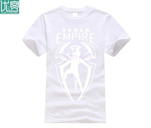 Load image into Gallery viewer, 2019 Summer cotton Short Sleeve T Shirt New Brand Men T-Shirt ROMAN REIGNS SHIRT