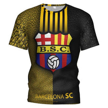 Load image into Gallery viewer, 3d T Shirt Fc Barcelona 2018 2019 Soccer Jersey Football T-shirt Barcelona Boy/kids Barcelona Tracksuit Messi Mens Gym Clothing