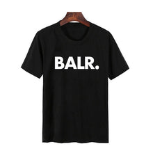 Load image into Gallery viewer, BALR Letter Print T Shirt Men Short Sleeve O Neck Loose Tshirt Summer Men Tee Shirt Tops