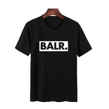 Load image into Gallery viewer, BALR Letter Print T Shirt Men Short Sleeve O Neck Loose Tshirt Summer Men Tee Shirt Tops