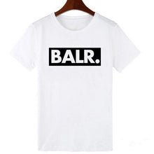 Load image into Gallery viewer, BALR Letter Print T Shirt Men Short Sleeve O Neck Loose Tshirt Summer Men Tee Shirt Tops
