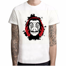 Load image into Gallery viewer, T shirt men Funny Design La Casa De Papel T Shirt Money Heist Tees TV Series Tshirts Men Short Sleeve House of Paper T-Shirt